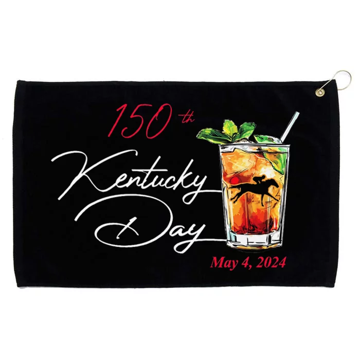 150th Derby Day Horse Racing Grommeted Golf Towel