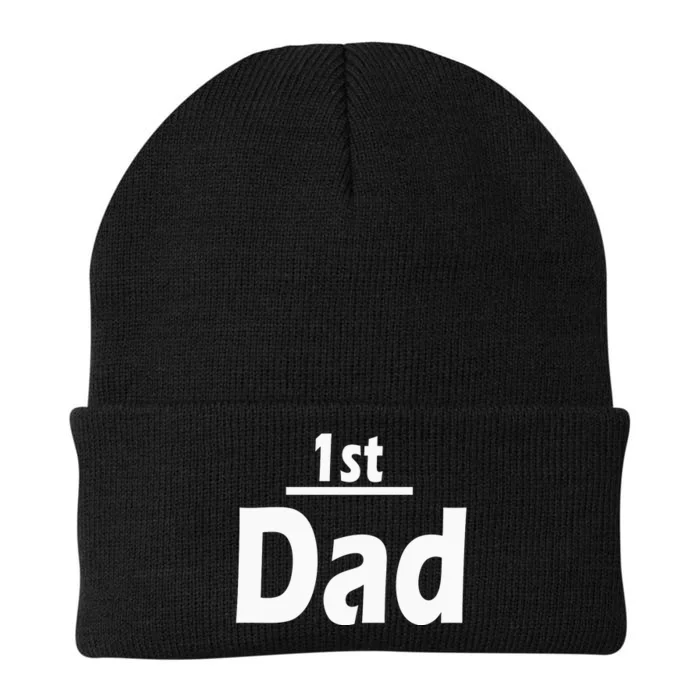 1st Dad Gift Father Funny Knit Cap Winter Beanie