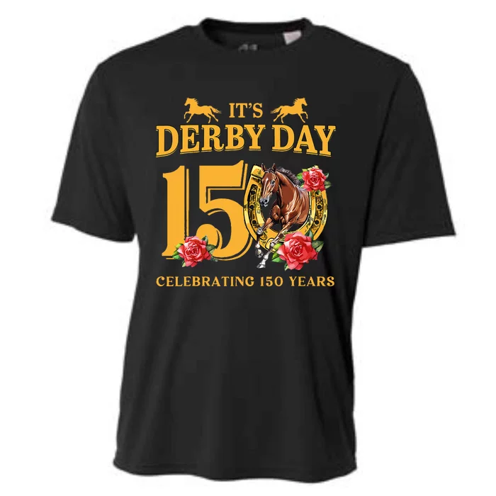 150th Derby Horse Racing ItS Derby Day Cooling Performance Crew T-Shirt