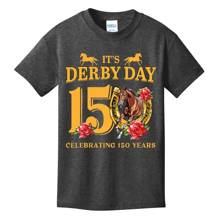 150th Derby Horse Racing ItS Derby Day Kids T-Shirt