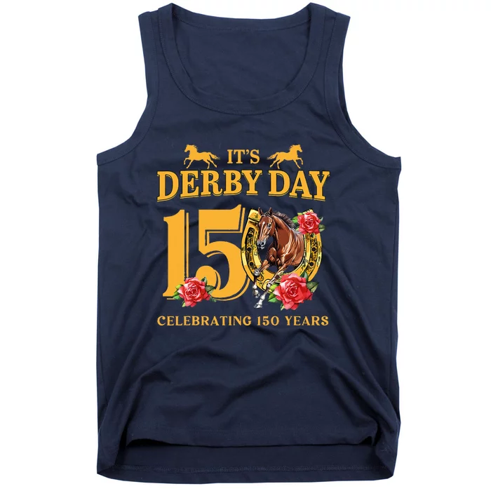 150th Derby Horse Racing ItS Derby Day Tank Top