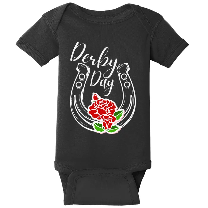 150th Derby Horse 2024 Derby Party Horse Racing Baby Bodysuit