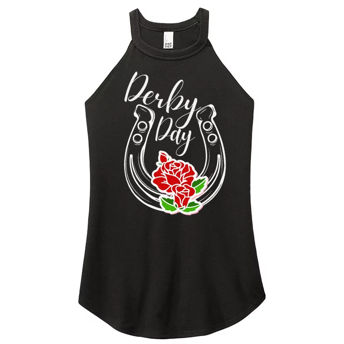 150th Derby Horse 2024 Derby Party Horse Racing Women’s Perfect Tri Rocker Tank