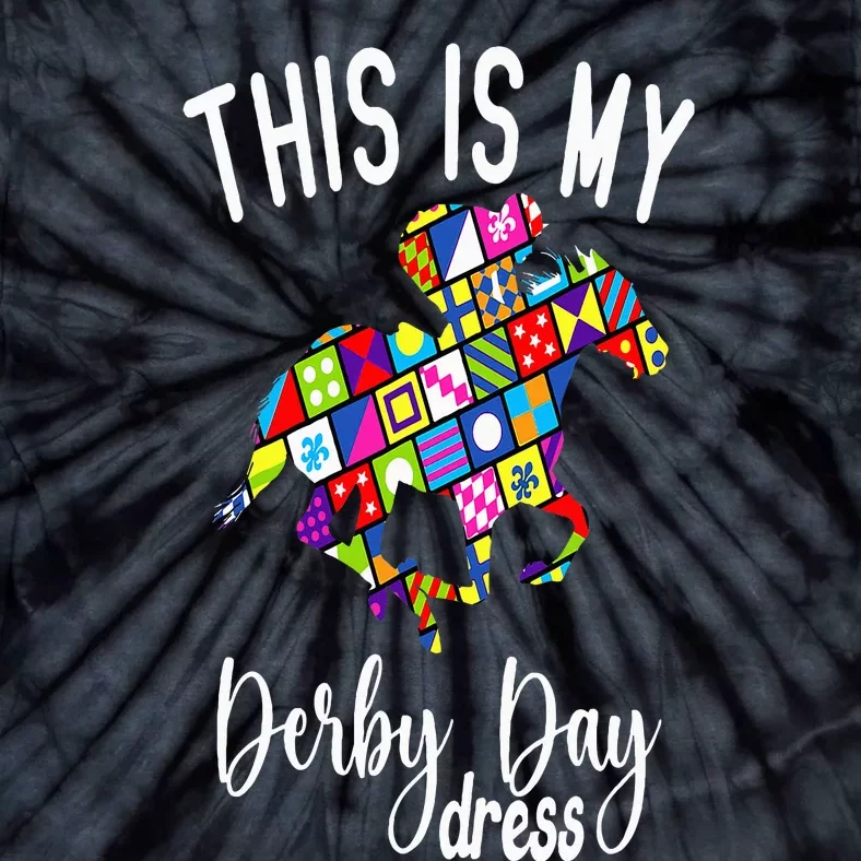 150th Derby Horse 2024 This Is My Derby Dress Horse Racing Tie-Dye T-Shirt