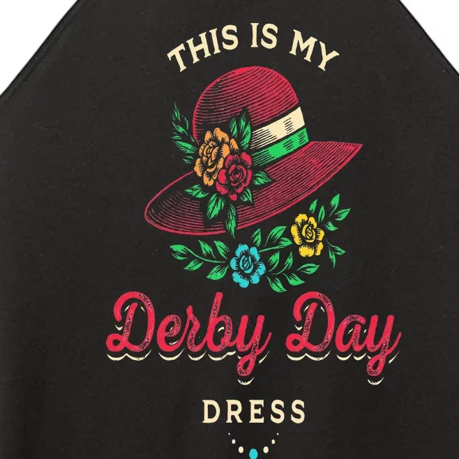 150th Derby Horse 2024 This Is My Derby Dress Horse Racing Women’s Perfect Tri Rocker Tank