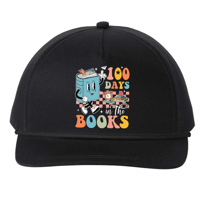 100 Days In The Books Teacher Life Snapback Five-Panel Rope Hat