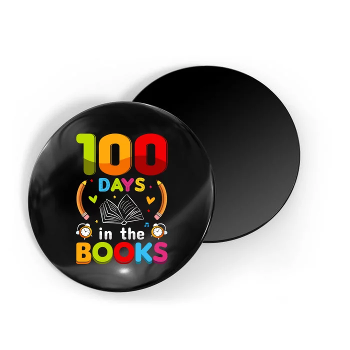 100 Days In The Books Love Book Teacher 100th Days Of School Magnet