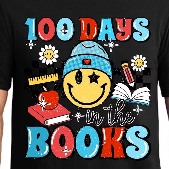 100 Days In Books 100 Days Of School Gift Pajama Set