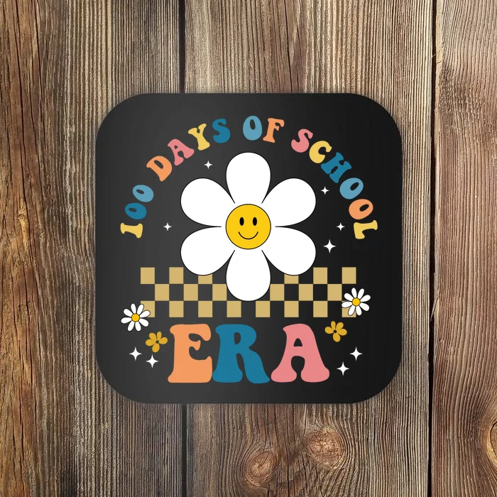 100 Days Of School Era Sunflower Cute Coaster