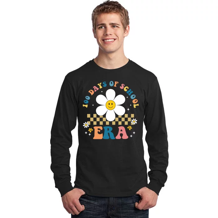 100 Days Of School Era Sunflower Cute Tall Long Sleeve T-Shirt