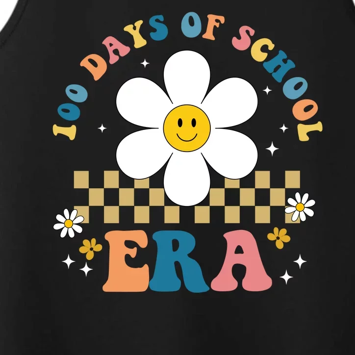 100 Days Of School Era Sunflower Cute Performance Tank