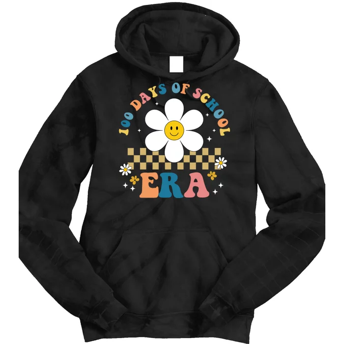 100 Days Of School Era Sunflower Cute Tie Dye Hoodie