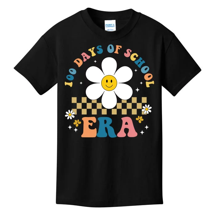 100 Days Of School Era Sunflower Cute Kids T-Shirt