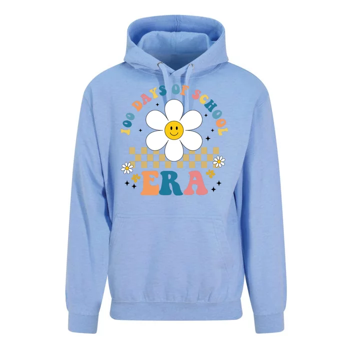 100 Days Of School Era Sunflower Cute Unisex Surf Hoodie