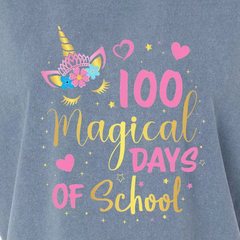 100th Day Of School Cute Days Of School Garment-Dyed Women's Muscle Tee