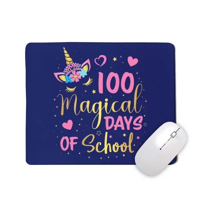 100th Day Of School Cute Days Of School Mousepad