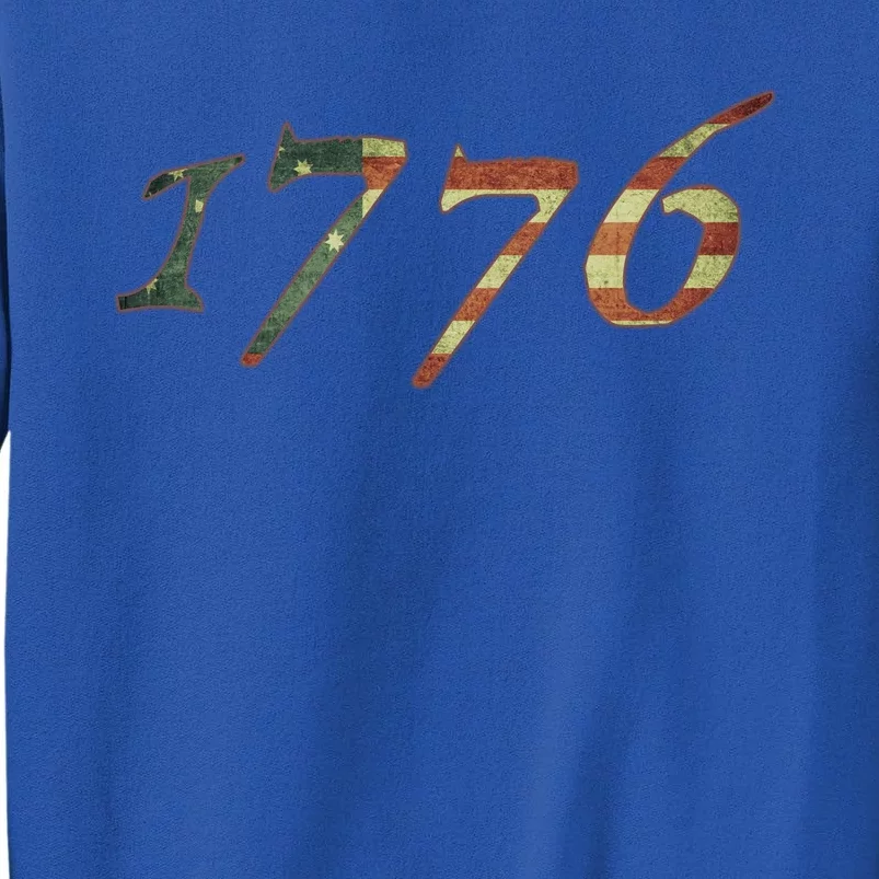 1776 Declaration Of Independence Us Flag Gift Tall Sweatshirt