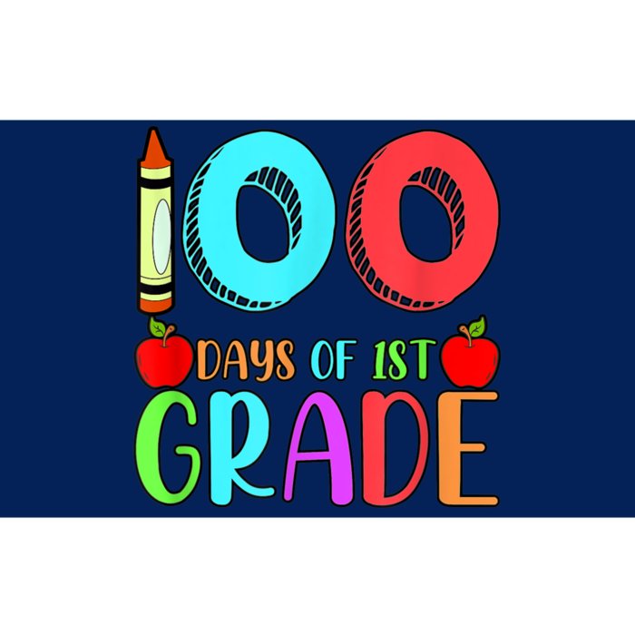 100 Days Of 1st Grade Happy 100th Day Of School Bumper Sticker