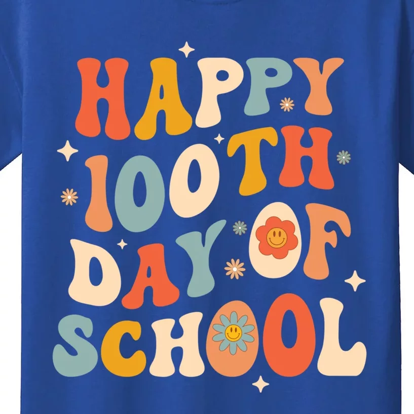 100th Day Of School Teachers Happy 100 Days Gift Kids T-Shirt