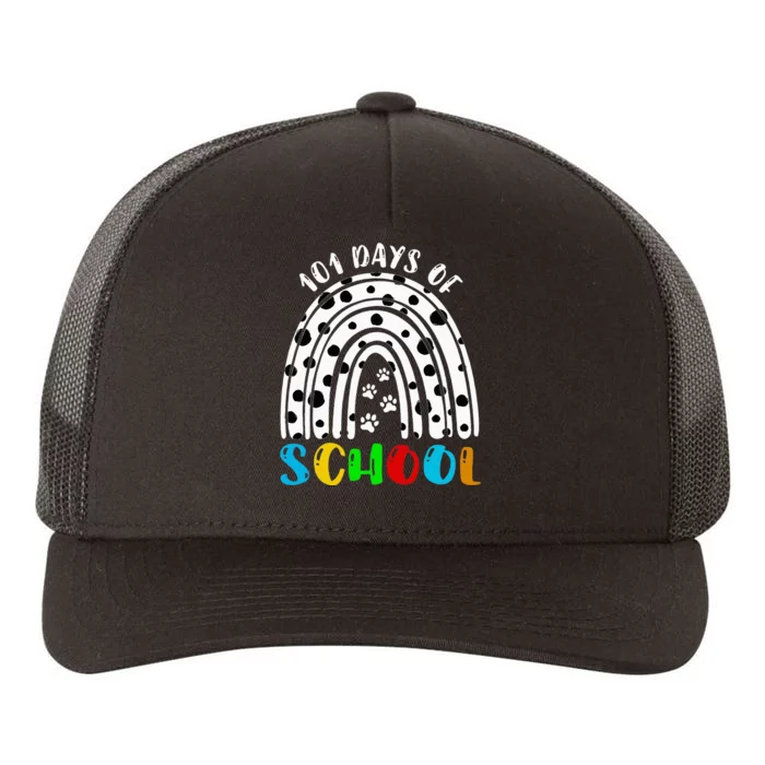 101 Days Of School Smarter Dalmatian Lovers Yupoong Adult 5-Panel Trucker Hat