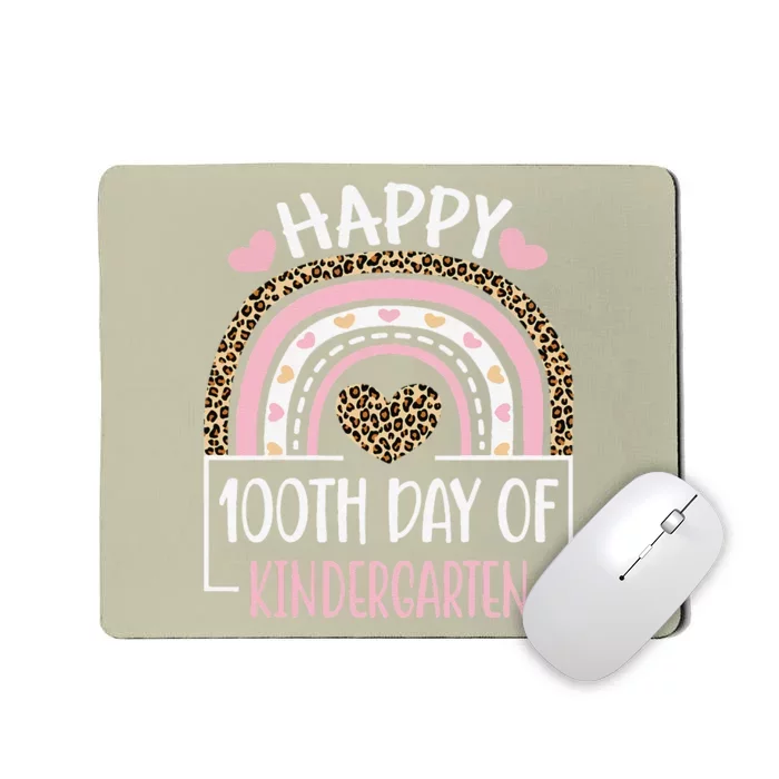 100th Day Of Kindergarten Funny 100 Days Of School Teacher Mousepad