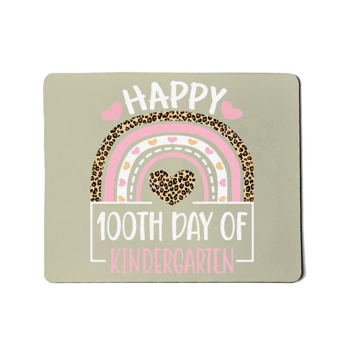 100th Day Of Kindergarten Funny 100 Days Of School Teacher Mousepad