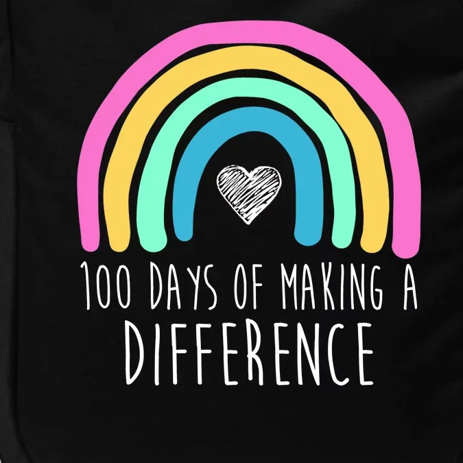 100 Days Of Making A Difference 100th Day Of School Impact Tech Backpack