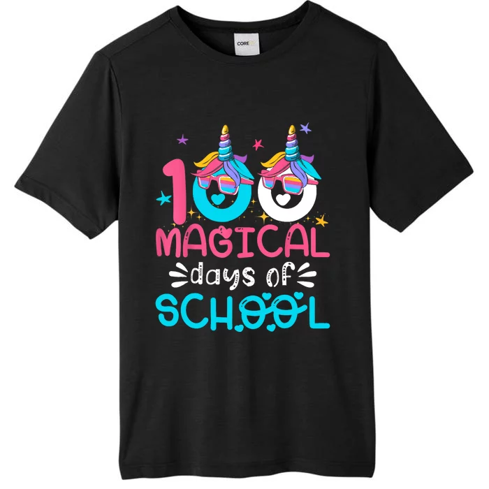 100th Day Of Kindergarten For 100 Magical Days ChromaSoft Performance T-Shirt