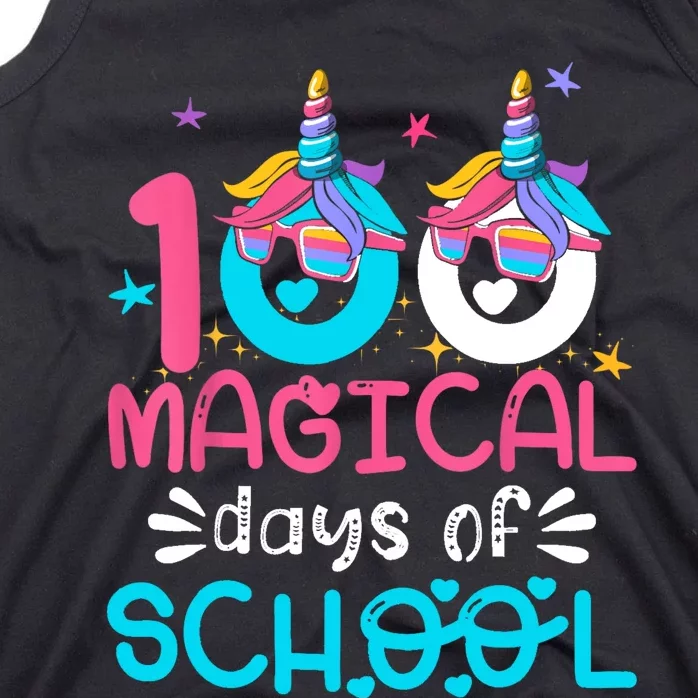 100th Day Of Kindergarten For 100 Magical Days Tank Top