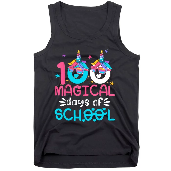 100th Day Of Kindergarten For 100 Magical Days Tank Top