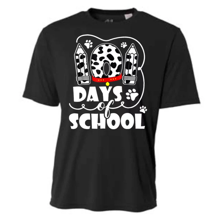 101 Days Of School Dalmatian Logo Cooling Performance Crew T-Shirt