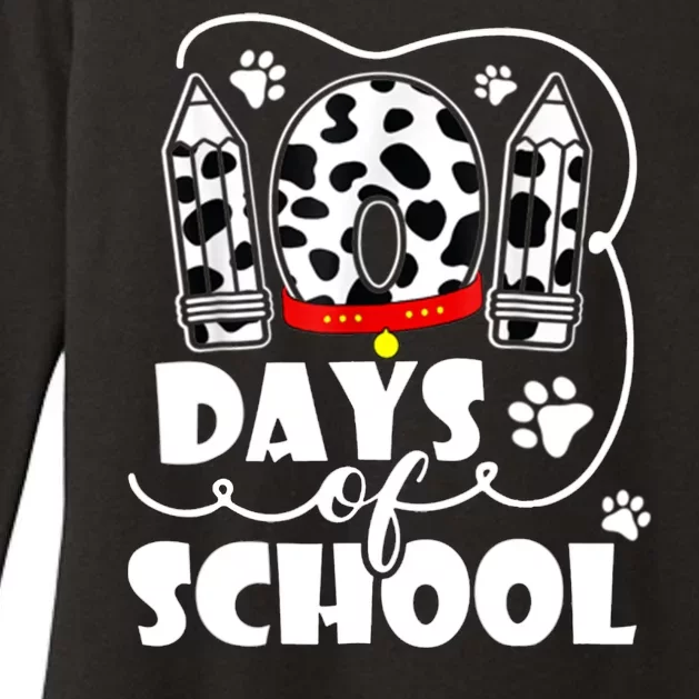 101 Days Of School Dalmatian Logo Womens CVC Long Sleeve Shirt