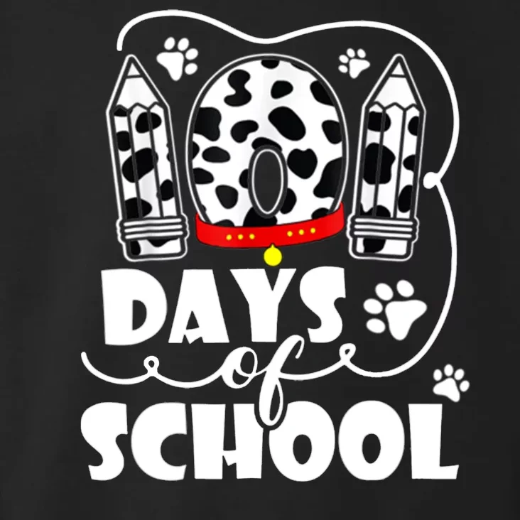 101 Days Of School Dalmatian Logo Toddler Hoodie