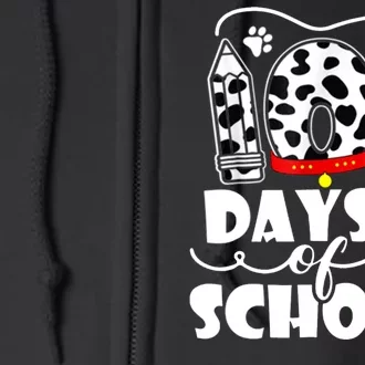 101 Days Of School Dalmatian Logo Full Zip Hoodie