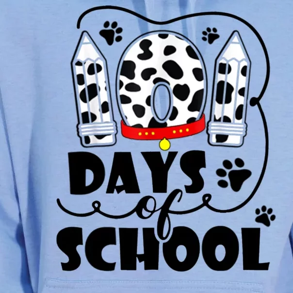 101 Days Of School Dalmatian Logo Unisex Surf Hoodie