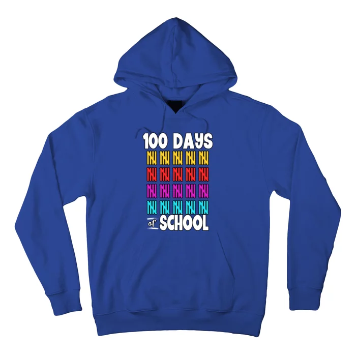 100 Days Of School Costume 100th Day Cool Gift Hoodie