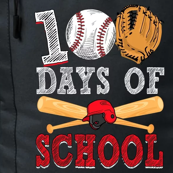 100 Days Of School Baseball Lover Daily Commute Backpack