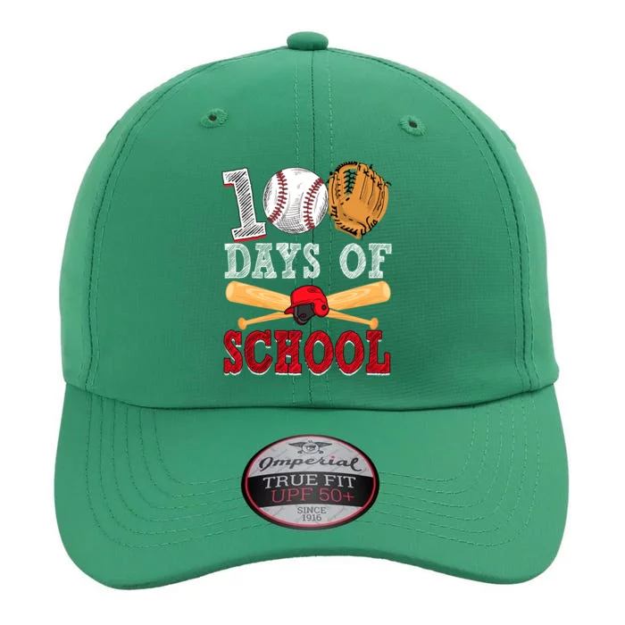 100 Days Of School Baseball Lover The Original Performance Cap