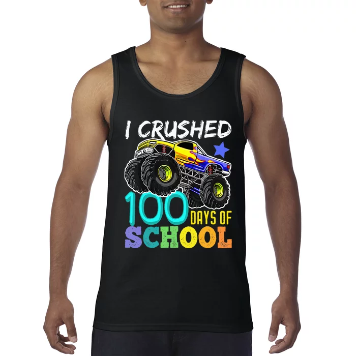 100 Days Of School Teacher Outfit 80s Retro Vintage Student Tank Top