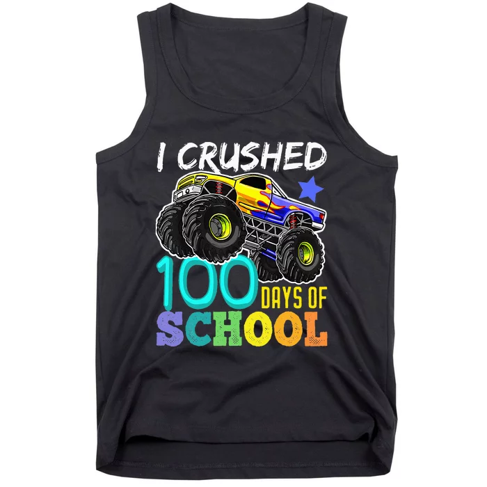 100 Days Of School Teacher Outfit 80s Retro Vintage Student Tank Top