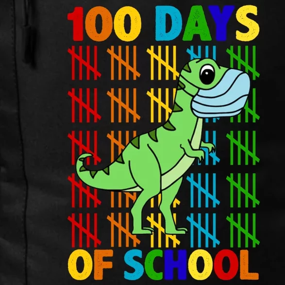 100 Days Of School Trex Quarantine Daily Commute Backpack