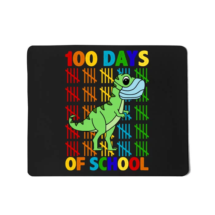 100 Days Of School Trex Quarantine Mousepad