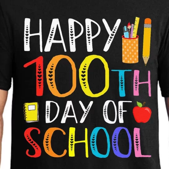 100 Days Of School Teacher And Student Pajama Set