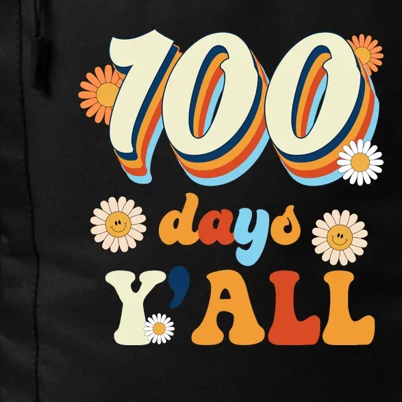 100 Days Of School Retro Sunflower Daily Commute Backpack