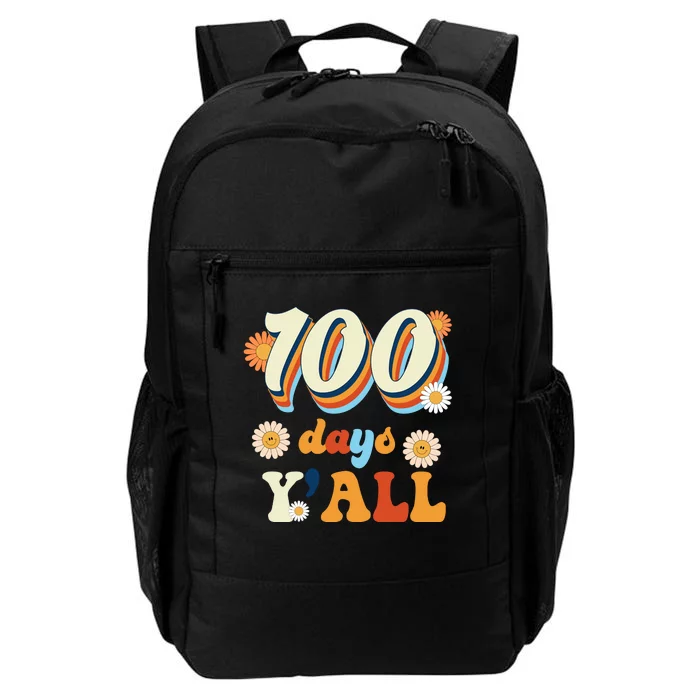 100 Days Of School Retro Sunflower Daily Commute Backpack