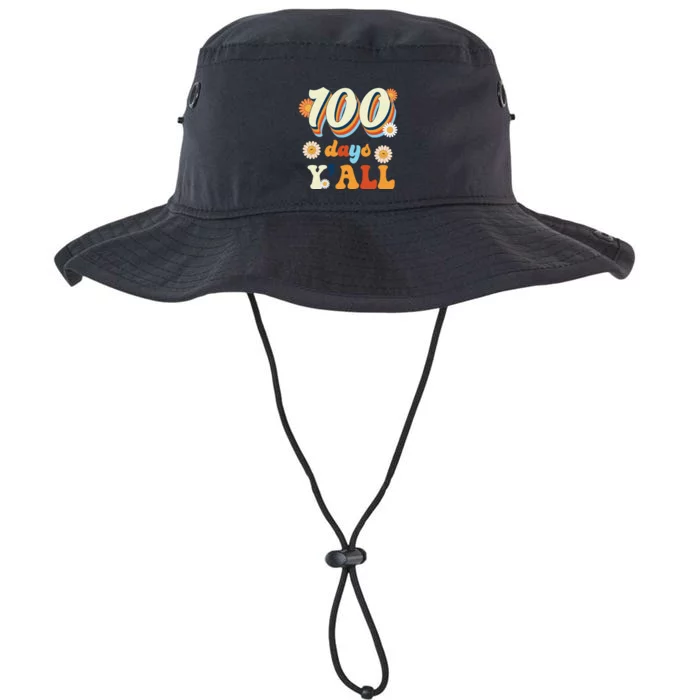 100 Days Of School Retro Sunflower Legacy Cool Fit Booney Bucket Hat