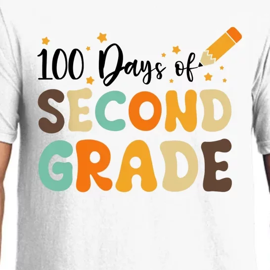 100 Days Of Second Grade 100th Day Of School Back To School Pajama Set