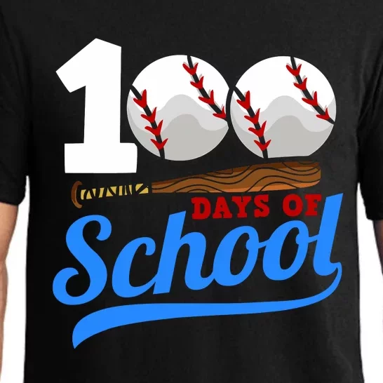 100 Days Of School Baseball 100th Day Pajama Set