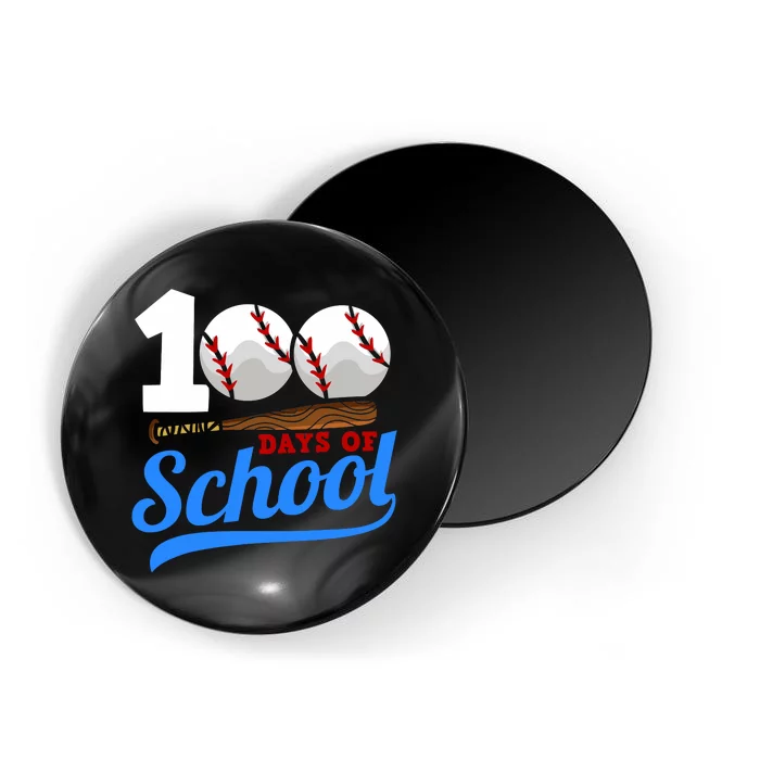 100 Days Of School Baseball 100th Day Magnet