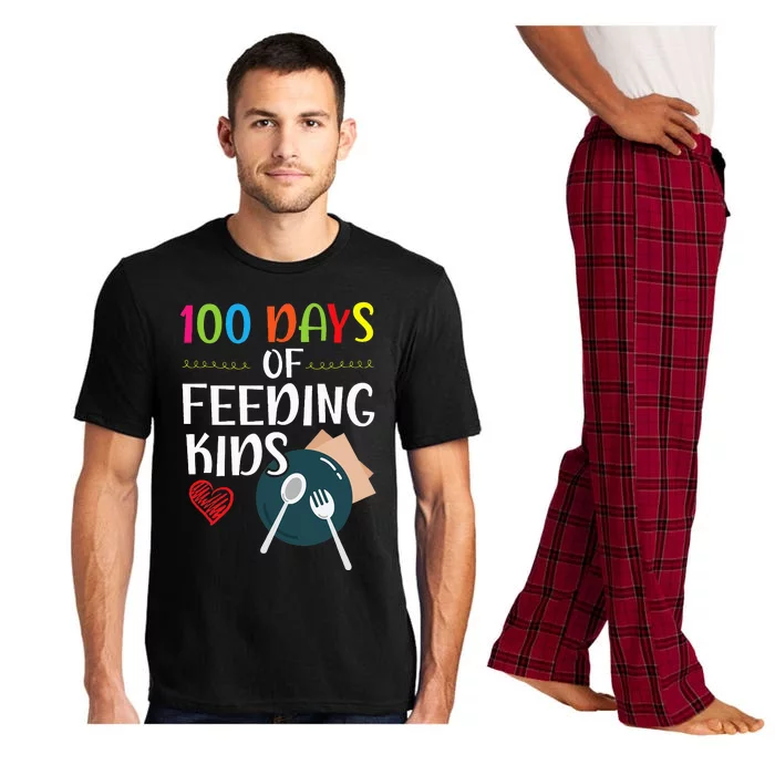 100 Days Of Feeding Lunch Lady School Pajama Set